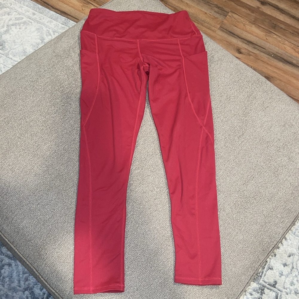 Oalka red leggings